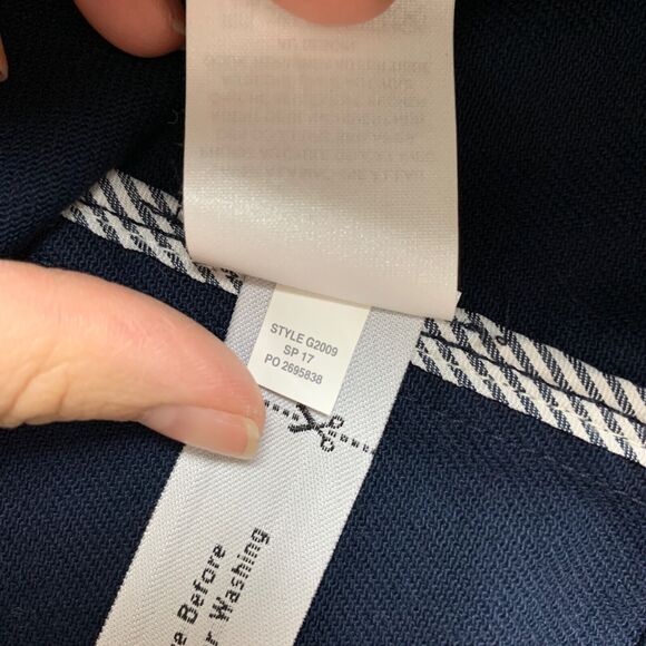 J Crew Peacoat Womens 4 Navy Double Breasted Heavyweight Cotton Twill Jacket - Picture 11 of 14